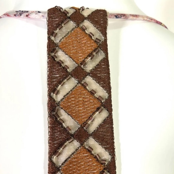 LAVENDER BROWN Dress Pink Multi Snake Print T Back Mini Dress - Picture 6 of 12